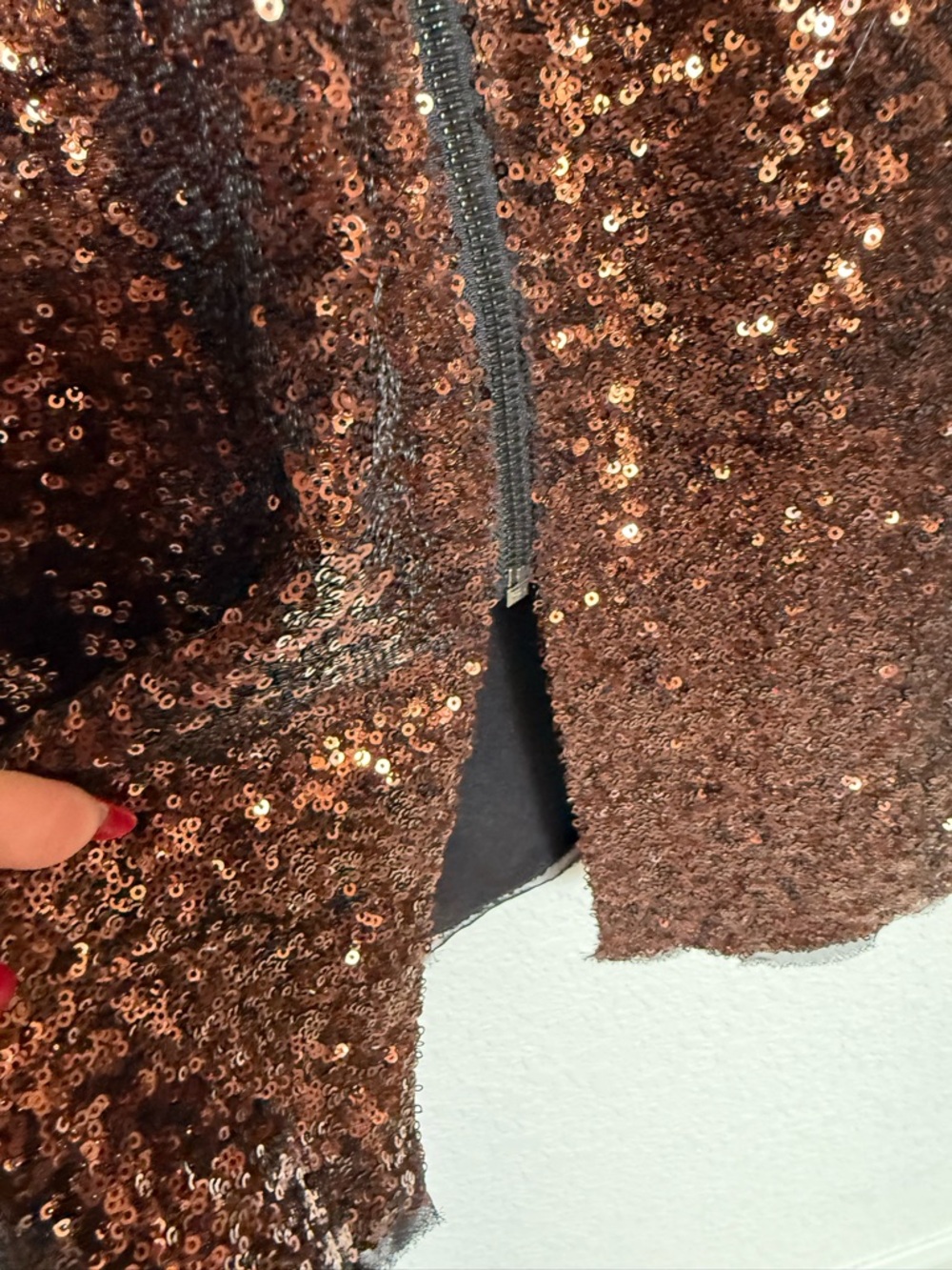 Rachel‎ by Rachel Roy Ombré Sequin Cocktail Dress | Glam Party Formal| NWT 18W - Picture 11 of 16